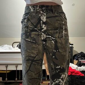 RSQ Camouflage Cargo Pants 28W